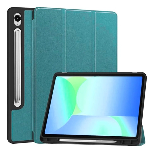 CARCASA FUNDA PARA SAMSUNG GALAXY TAB S10 LITE 10.9  VERDE MENTA - 1