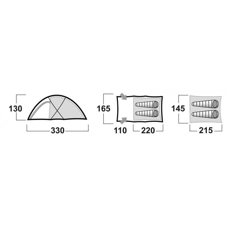 CARPA HUSKY PARA 3 PERSONAS FELEN 45353 - 3