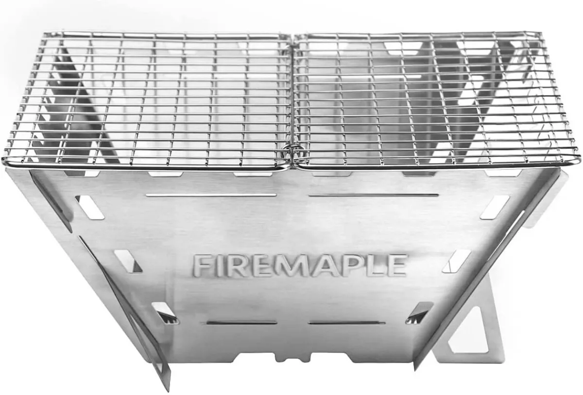 PARRILLA PARA CAMPING MAVERICK WOOD STOVE - 1