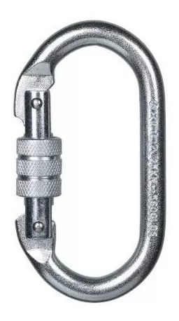 MOSQUETON XINDA ALEACIÓN OVAL STEEL SCREW CLIP - 3