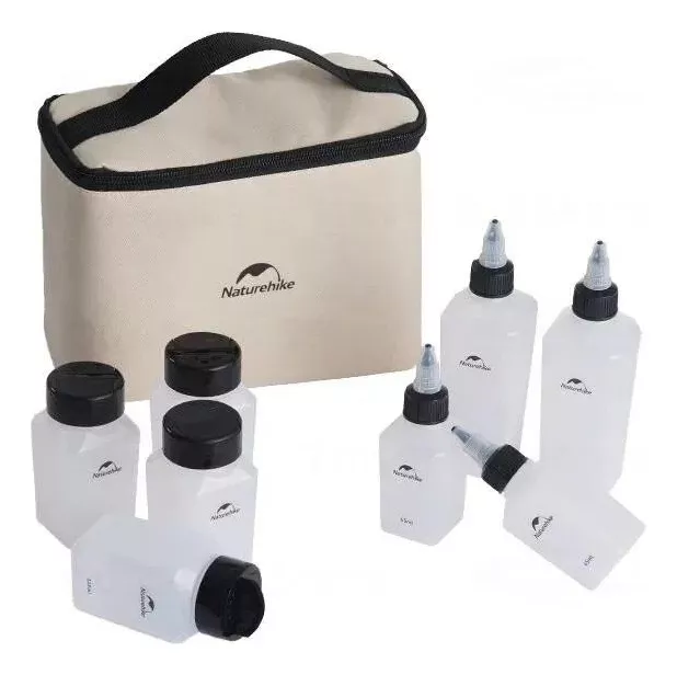 PACK ESPECIEROS SEASONING BOTTLE NATUREHIKE COLOR: CAFE - 1