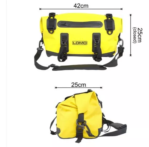 BOLSA SECA LOMO ALEACIÓN KAYAK/BIKE TRAIL DRYBAG COLOR: AMARILLO - 4