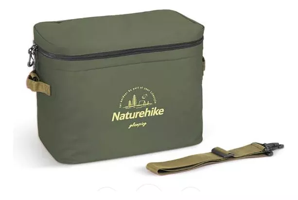 COOLER NATUREHIKE SOFT BAG 20 LT TAMAÑO COLOR VERDE - 1
