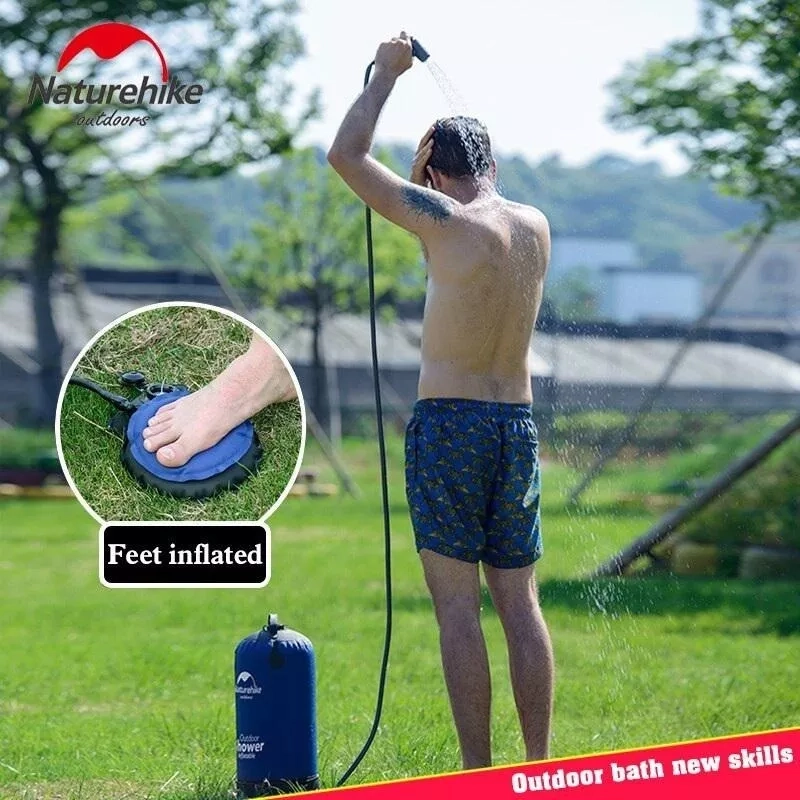 DUCHA CAMPING NATUREHIKE INFLABLE PORTATIL OUTDOOR SHOWER - 3