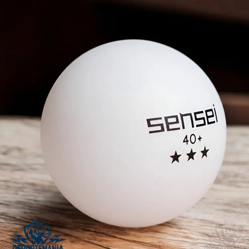 PELOTAS PING PONG SENSEI 3 ESTRELLAS ABS 40MM PACK 6 - 2