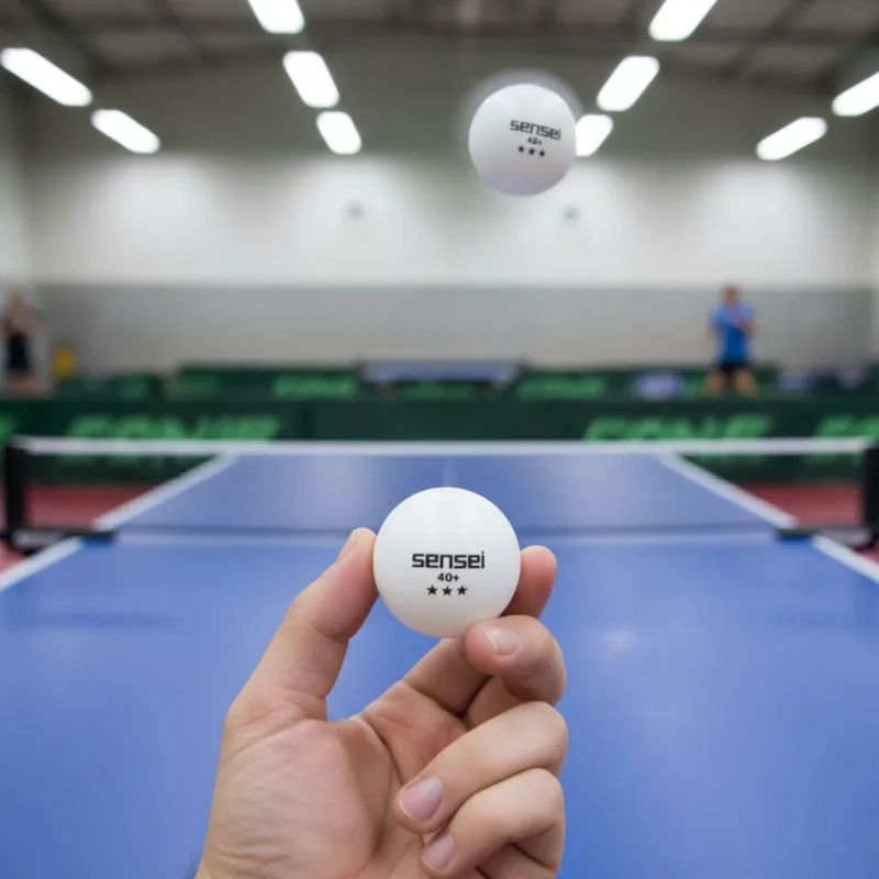 PELOTAS PING PONG SENSEI 3 ESTRELLAS ABS 40MM PACK 6 - 4