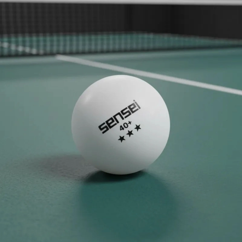 PELOTAS PING PONG SENSEI 3 ESTRELLAS ABS 40MM PACK 6 - 6