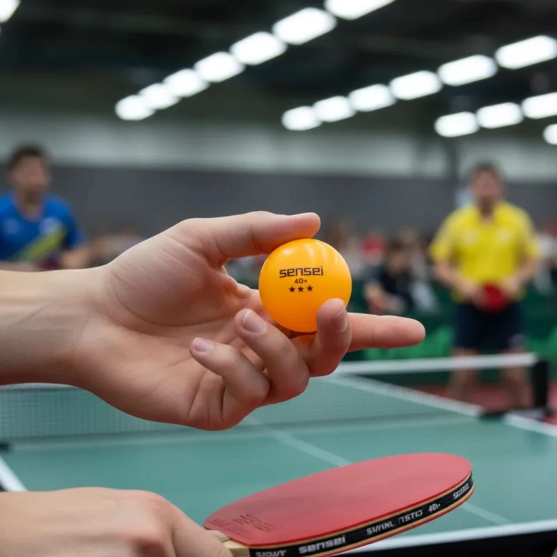 PELOTAS PING PONG SENSEI 3 ESTRELLAS ABS 40MM PACK 6 - 4