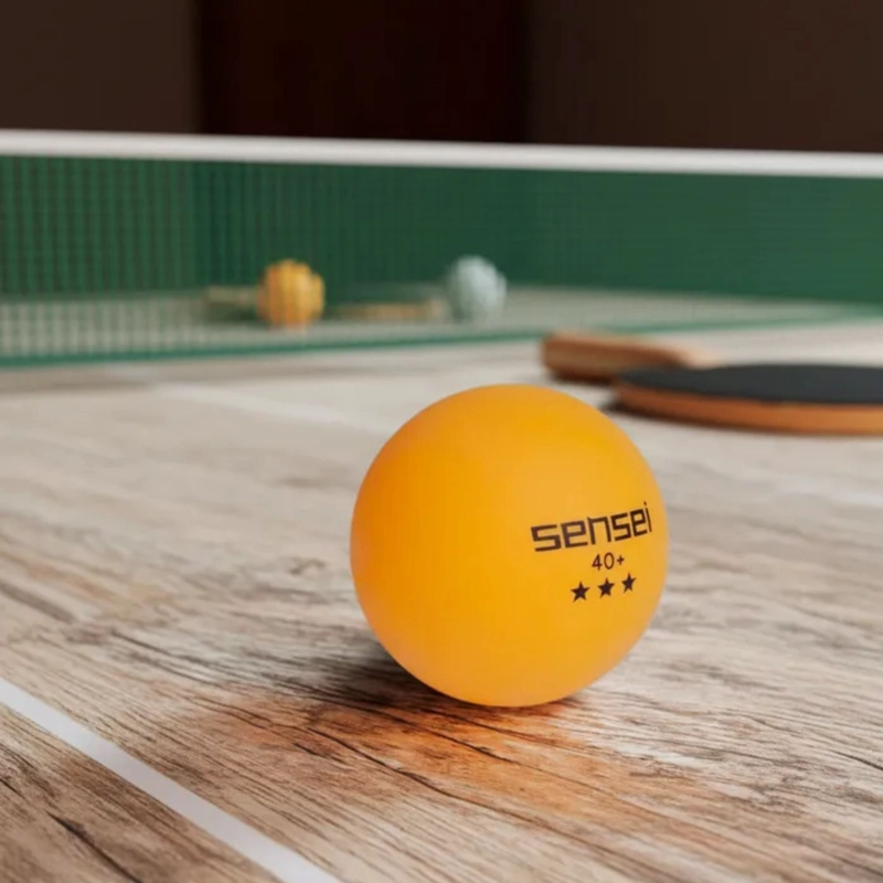 PELOTAS PING PONG SENSEI 3 ESTRELLAS ABS 40MM PACK 6 - 6