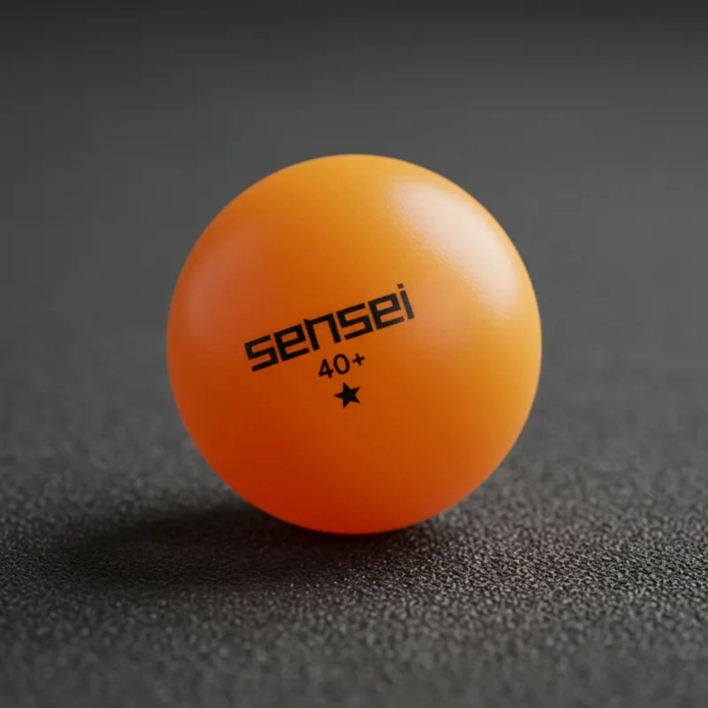 PELOTAS PING PONG SENSEI 1 ESTRELLA NARANJA PACK 6 - 3