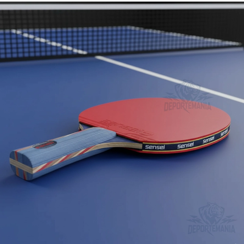 PALETA PING PONG SENSEI MADERA 6 STAR - 5