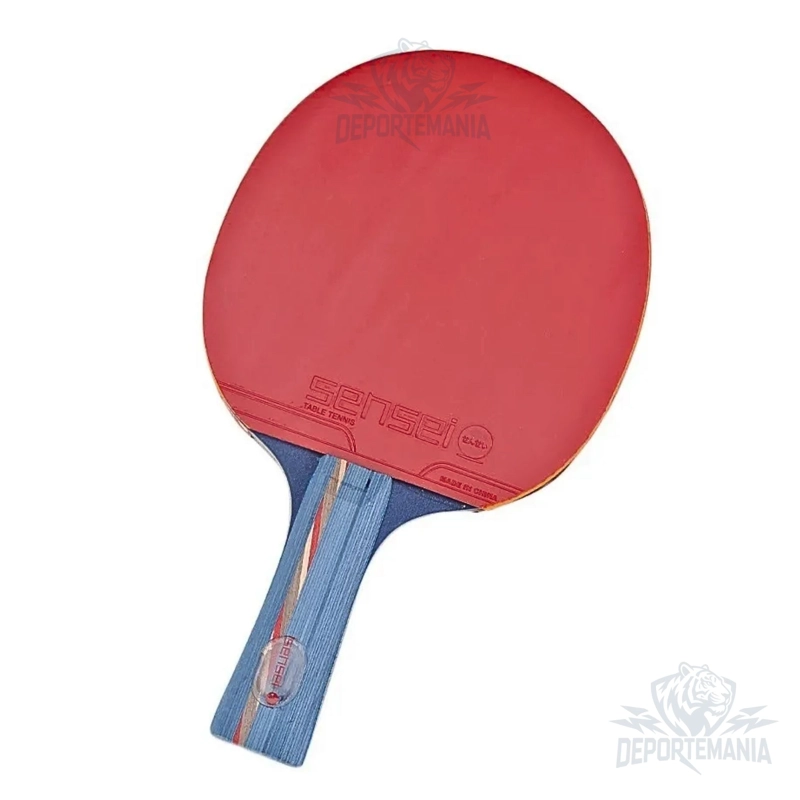 PALETA PING PONG SENSEI MADERA 6 STAR - 6