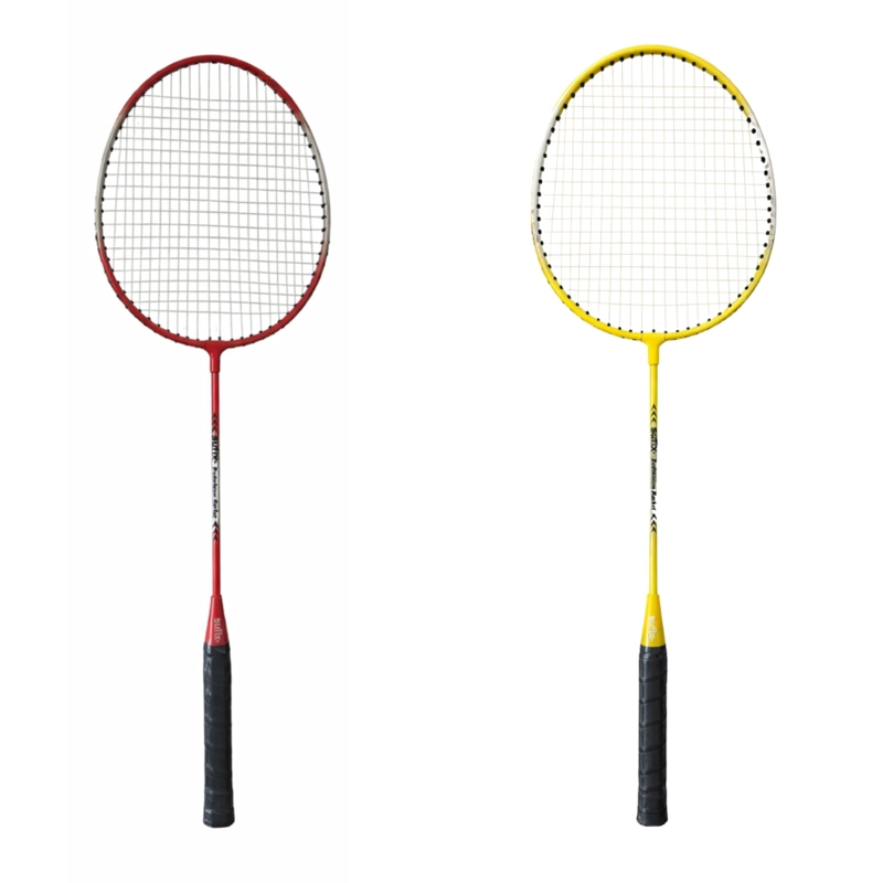 SET BÁDMINTON SUFIX ALUMINIO 2 RAQUETAS + 2 PLUMILLAS + FUNDA ® - 2