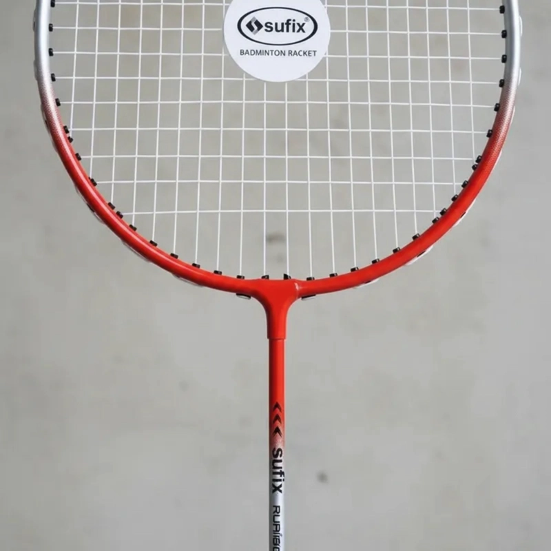 SET BÁDMINTON SUFIX ALUMINIO 2 RAQUETAS + 2 PLUMILLAS + FUNDA ® - 5