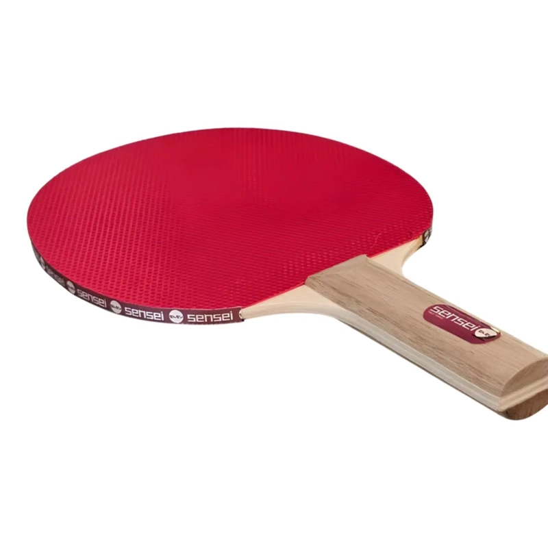 SET PING PONG SENSEI MADERA 2 PALETAS + 3 PELOTAS 1* - 2