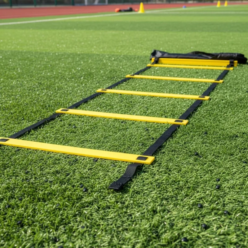 ESCALERA DE COORDINACIÓN SPORTS TRAINING Y DE AGILIDAD CROSSFIT 6 METROS FIT - 6