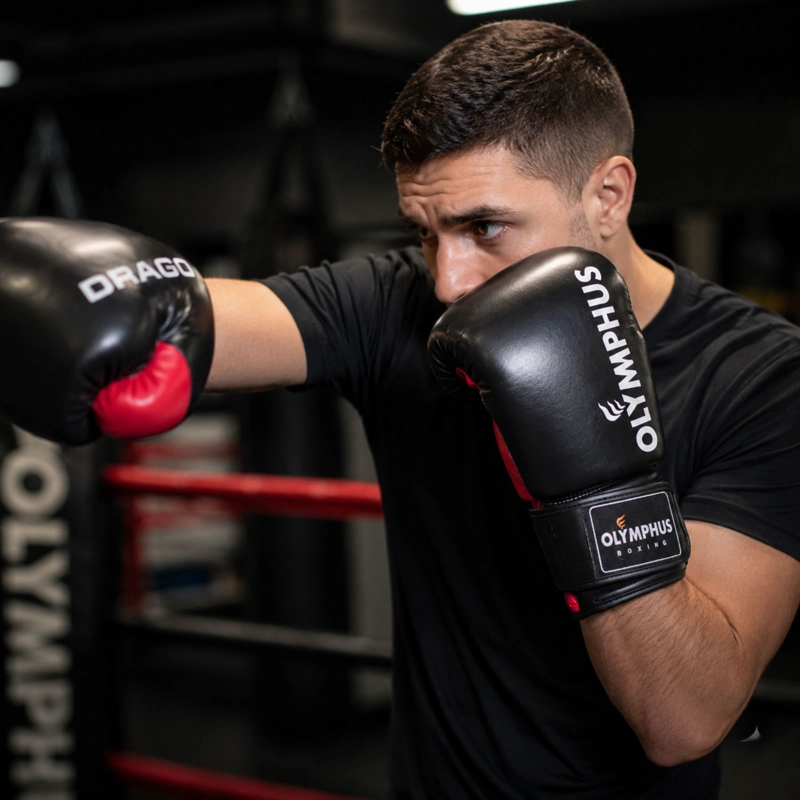 GUANTES BOXEO KICKBOXING MUAY THAI MMA DRAGO OLYMPHUS - 6