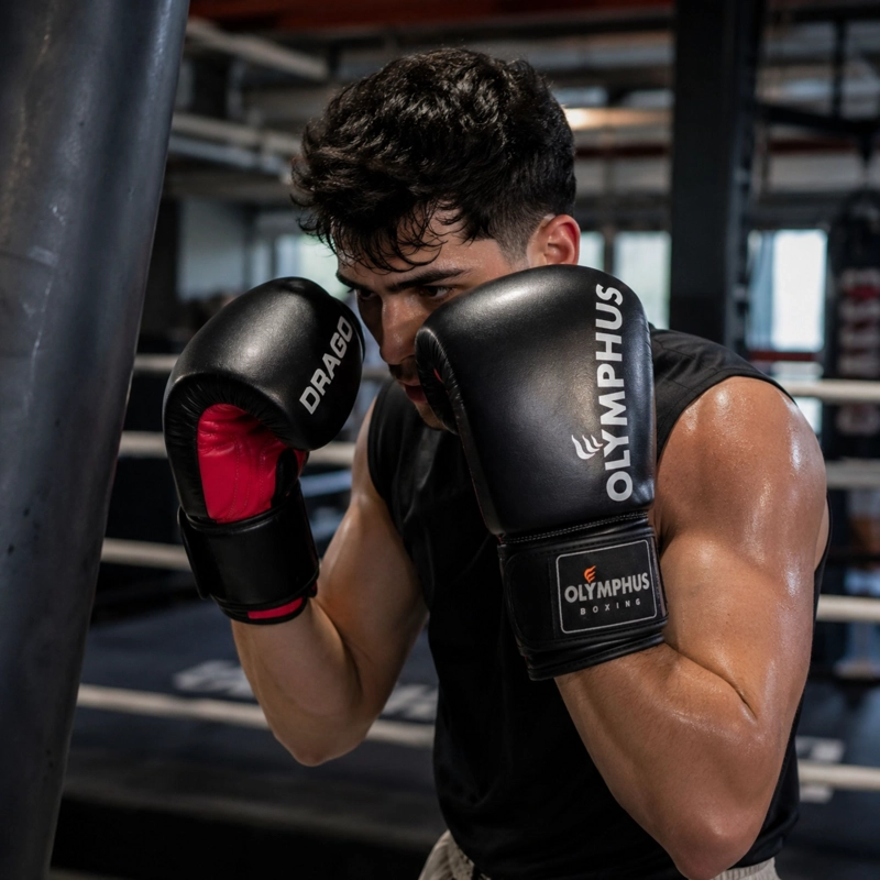 GUANTES BOXEO KICKBOXING MUAY THAI MMA DRAGO OLYMPHUS - 7