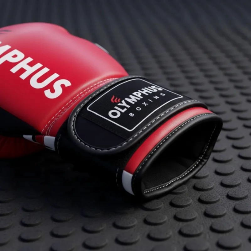 GUANTE BOXEO CUERO / POLIURETANO OLYMPHUS KICKBOXING DRAGO - 4