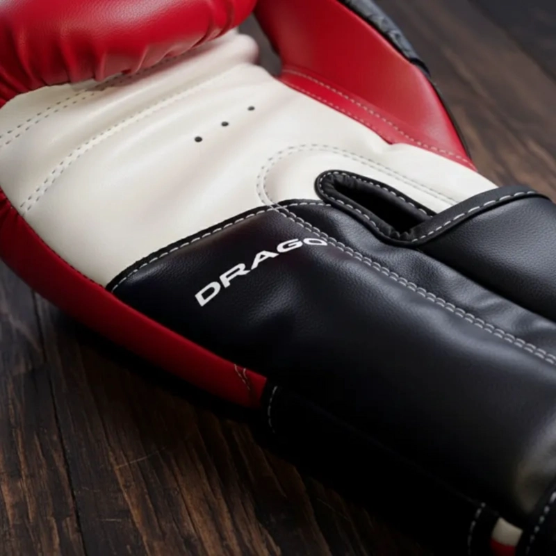 GUANTE BOXEO CUERO / POLIURETANO OLYMPHUS KICKBOXING DRAGO - 7