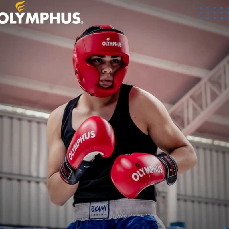 GUANTE BOXEO CUERO / POLIURETANO OLYMPHUS KICKBOXING DRAGO - 8