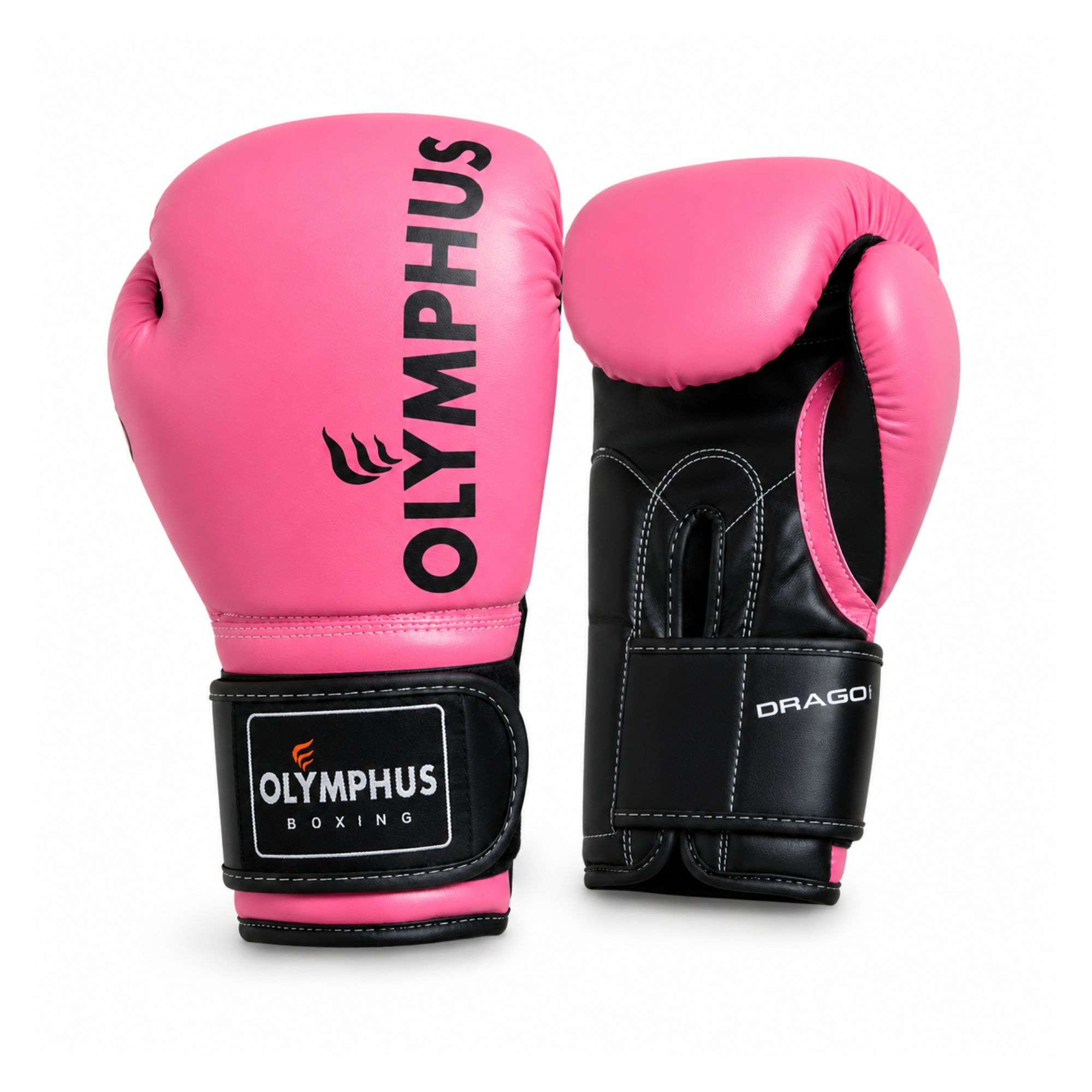 GUANTE BOXEO CUERO / POLIURETANO OLYMPHUS KICKBOXING DRAGO - 4