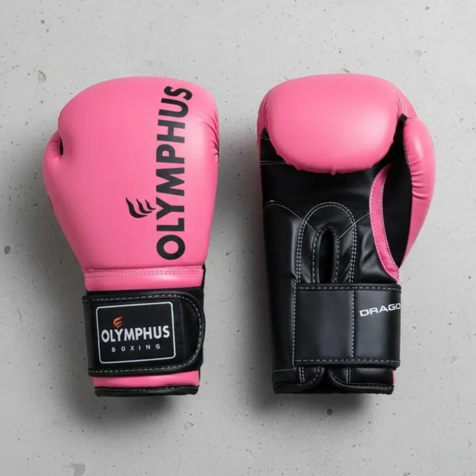 GUANTE BOXEO CUERO / POLIURETANO OLYMPHUS KICKBOXING DRAGO - 6
