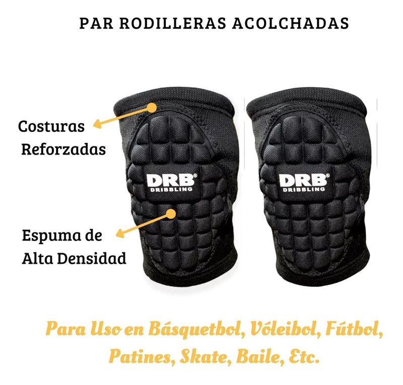 RODILLERA DRB DEPORTIVA ACOLCHADA UNIVERSAL PROTECT 1 PAR - 3