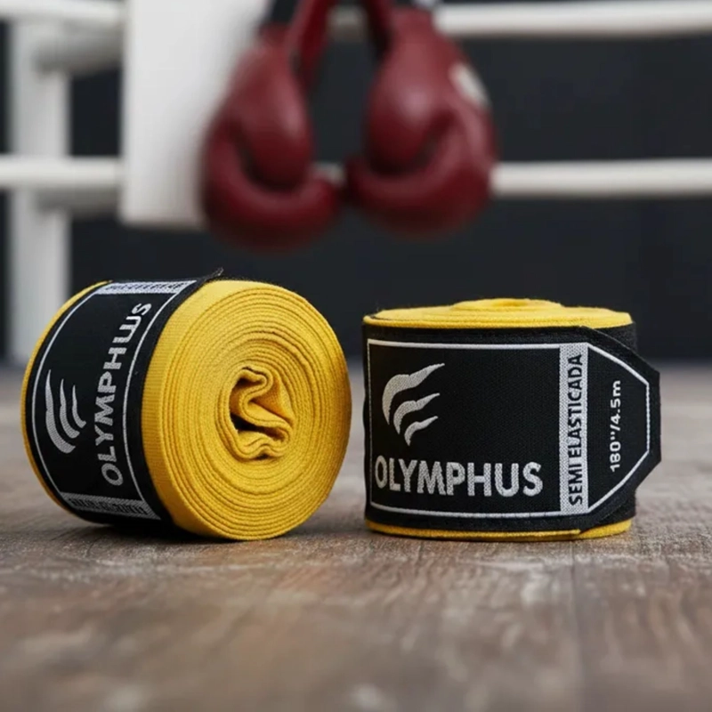 VENDAS BOXEO 4.5 METROS PAR SEMI ELASTICAS MMA MUAY THAI - 3