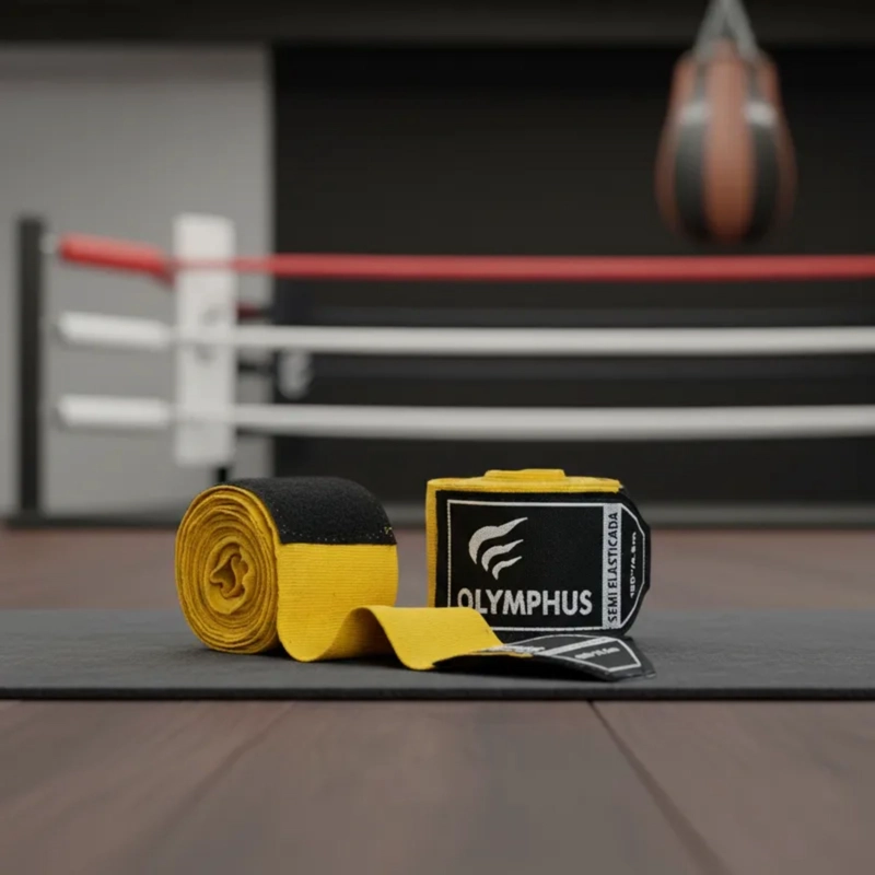 VENDAS BOXEO 4.5 METROS PAR SEMI ELASTICAS MMA MUAY THAI - 4