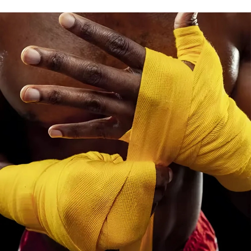 VENDAS BOXEO 4.5 METROS PAR SEMI ELASTICAS MMA MUAY THAI - 5