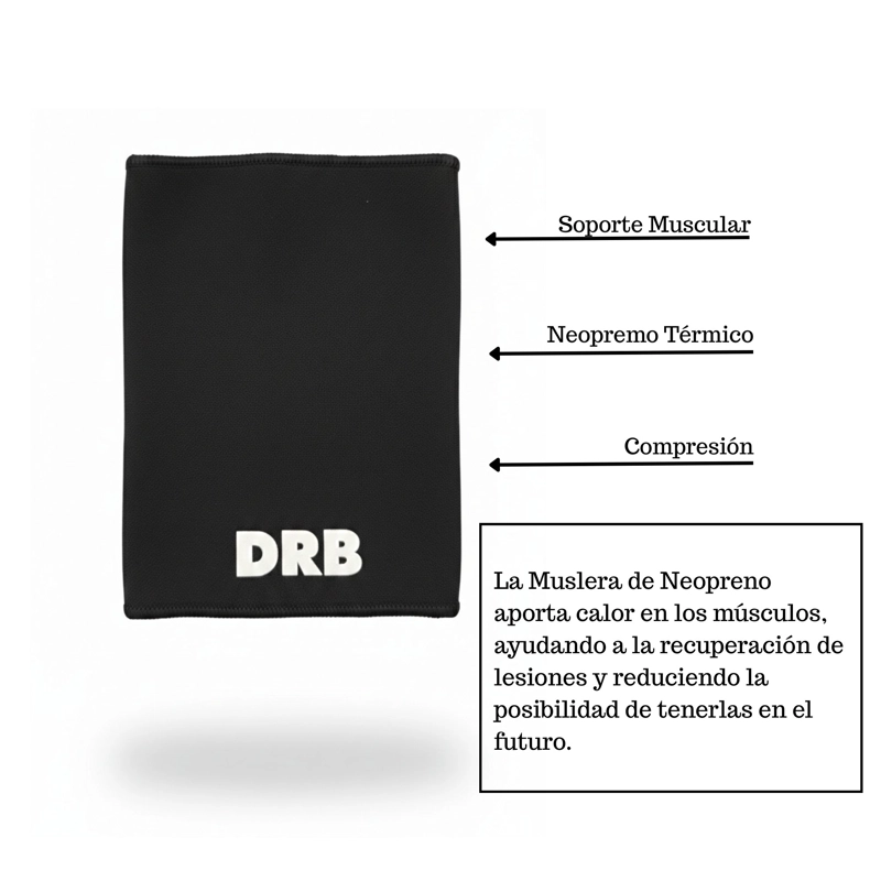 MUSLERA NEOPRENE DRB SOPORTE MUSLO - 3