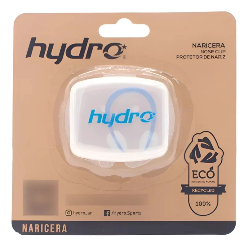 NARICERA NATACION HYDRO CLIP SILICONA + ESTUCHE - 9