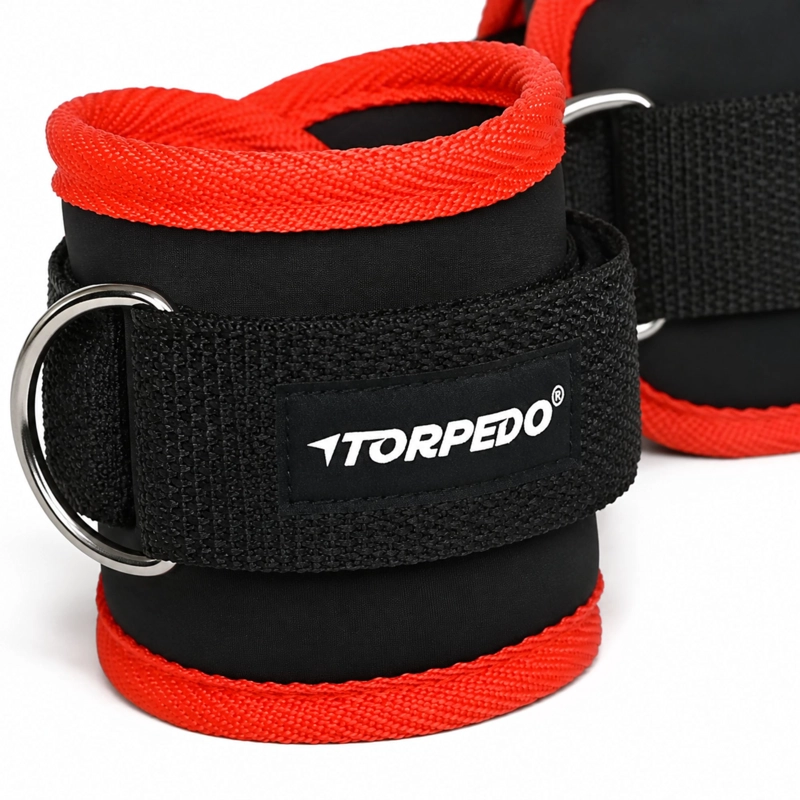 TOBILLERA PARA POLEA TORPEDO NEOPRENO MAQUINA GIMNASIO (PAR) - 5