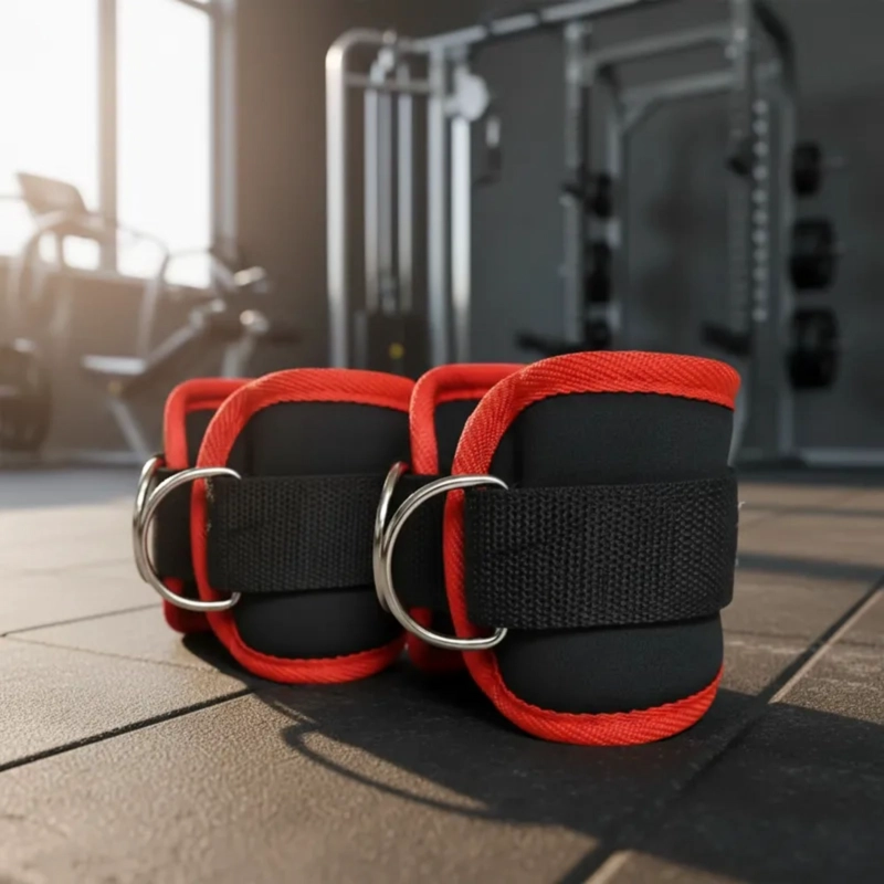 TOBILLERA PARA POLEA TORPEDO NEOPRENO MAQUINA GIMNASIO (PAR) - 9