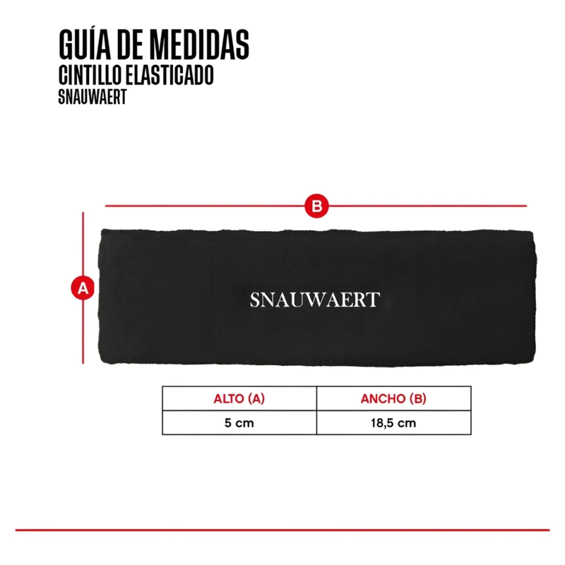 CINTILLO DEPORTIVO NEGRO RUNNING TENIS ABSORBENTE - 2