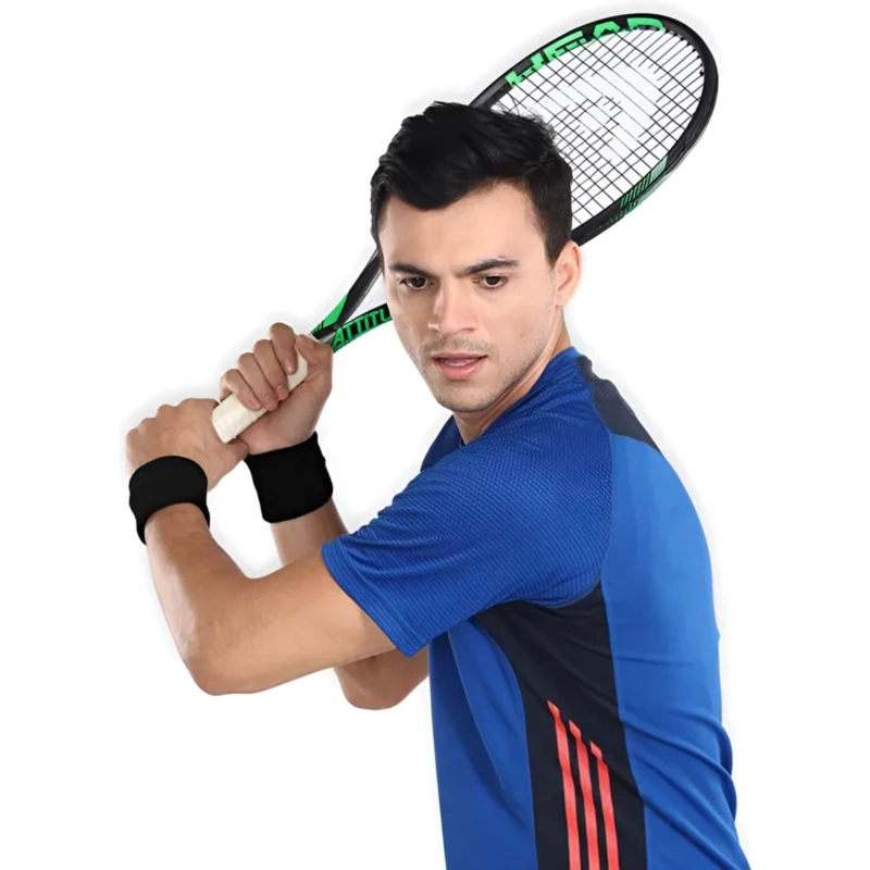 MUÑEQUERA TENIS SPORTS TRAINING ALGODÓN DEPORTIVA ELASTICADA - 7