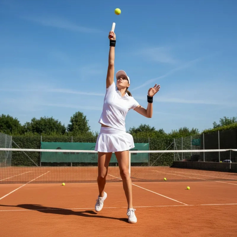 MUÑEQUERA TENIS SPORTS TRAINING ALGODÓN DEPORTIVA ELASTICADA - 8