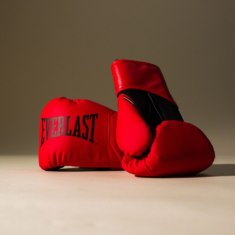 GUANTES BOXEO CUERO / POLIURETANO EVERLAST PROSTYLE ELITE TRN ROJO - 6