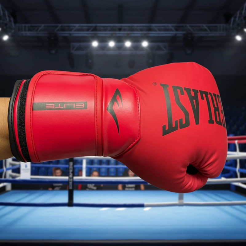 GUANTES BOXEO CUERO / POLIURETANO EVERLAST PROSTYLE ELITE TRN ROJO - 7