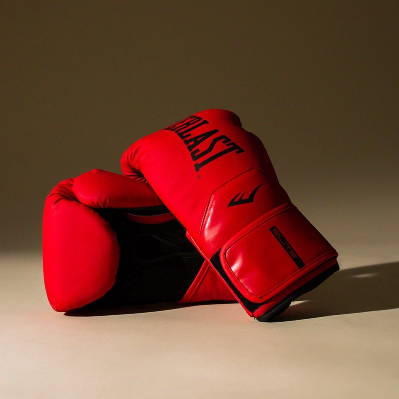 GUANTES BOXEO CUERO / POLIURETANO EVERLAST PROSTYLE ELITE TRN ROJO - 8