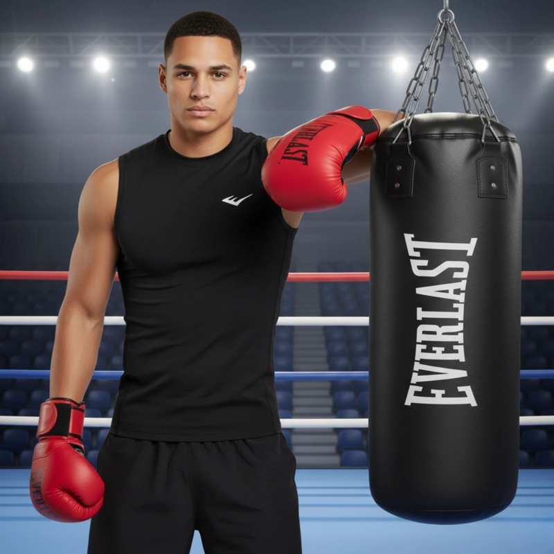 GUANTES BOXEO CUERO / POLIURETANO EVERLAST PROSTYLE ELITE TRN ROJO - 9