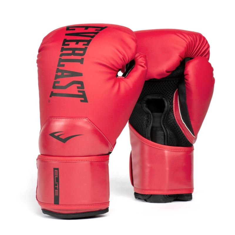 GUANTES BOXEO CUERO / POLIURETANO EVERLAST PROSTYLE ELITE TRN ROJO - 1