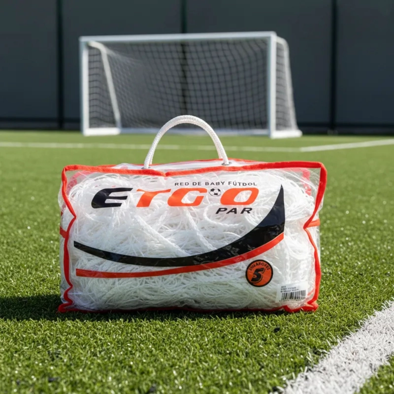 RED MALLA BABY FÚTBOL MUUK NYLON TRENZADO ECO (PAR) - 5