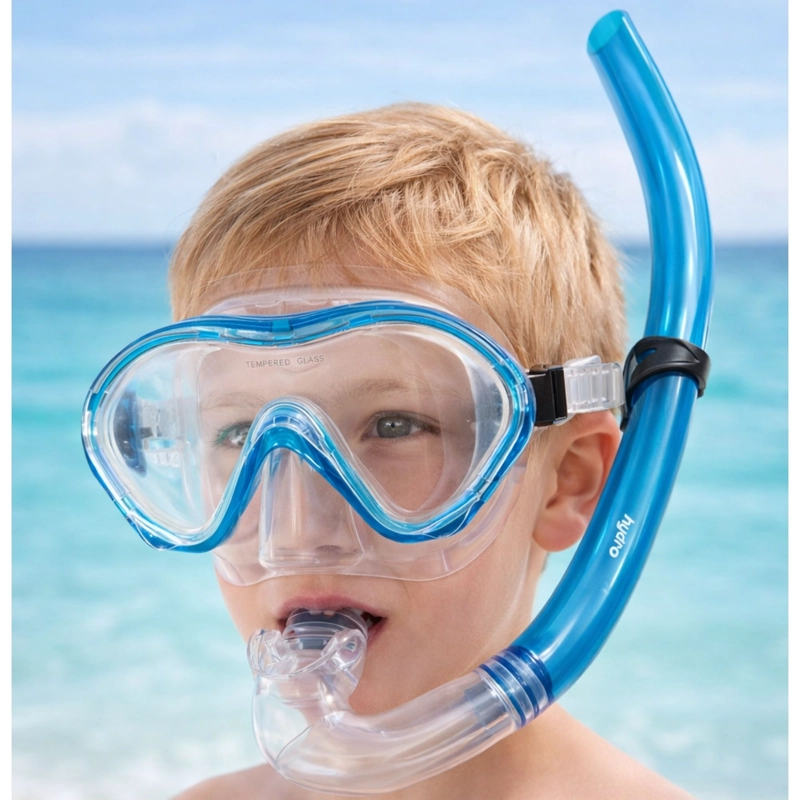 SET MÁSCARA BUCEO + SNORKEL JUNIOR HYDRO® - 4