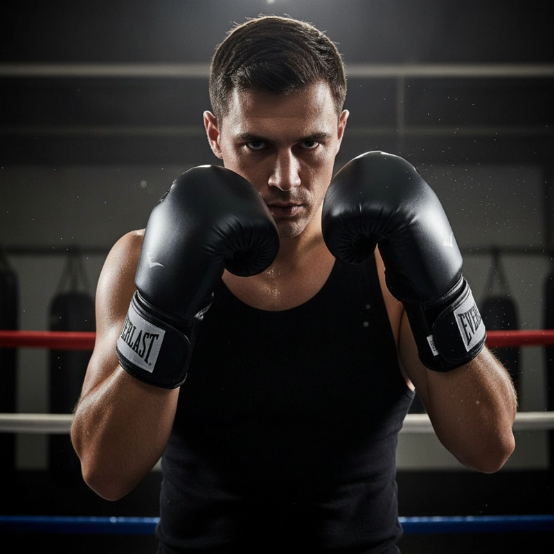 GUANTES BOX CUERO / POLIURETANO EVERLAST PRO STYLE TRAINING - 8
