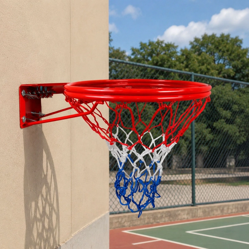 ARO BASQUETBOL DRB DOBLE RETRACTIL 45CM RED Y PERNOS - 7