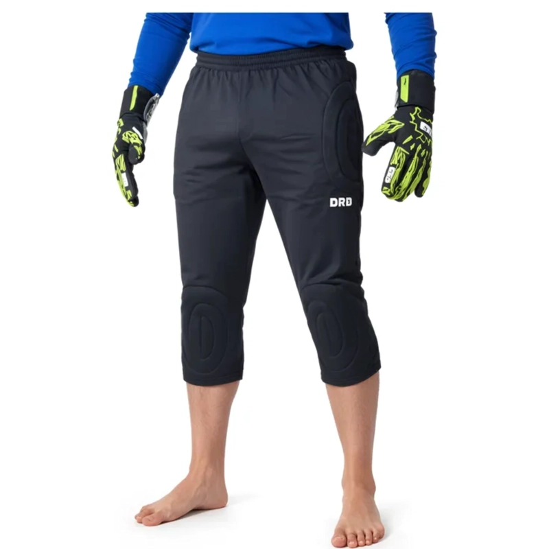 PANTALON ARQUERO UNISEX DRB NEGRO 3/4 BUZO CON PROTECCION - 1