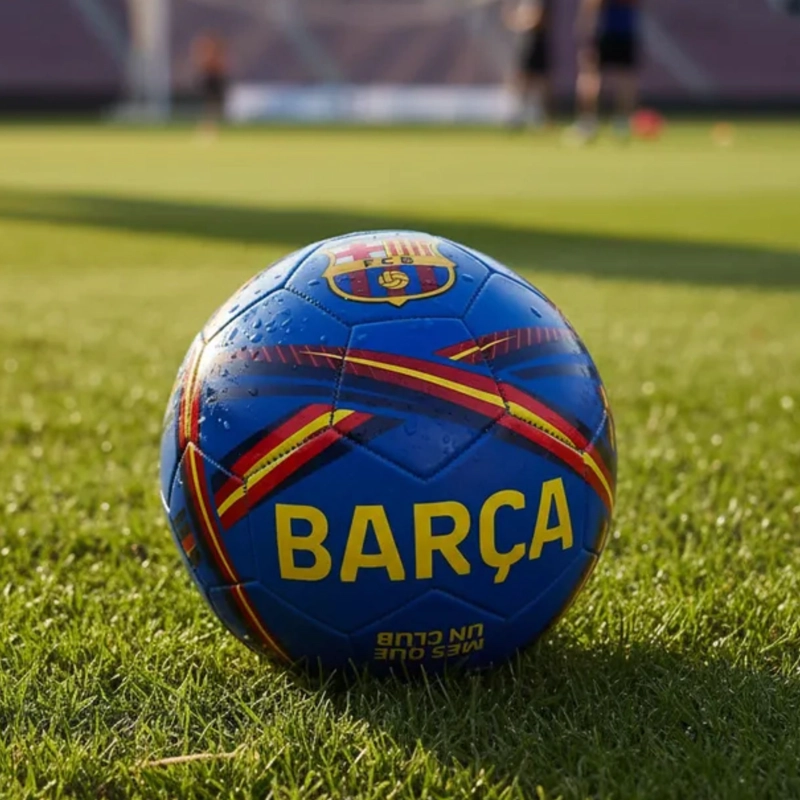 BALON FUTBOL FC BARCELONA DRB N°5 LICENCIA OFICIAL - 6