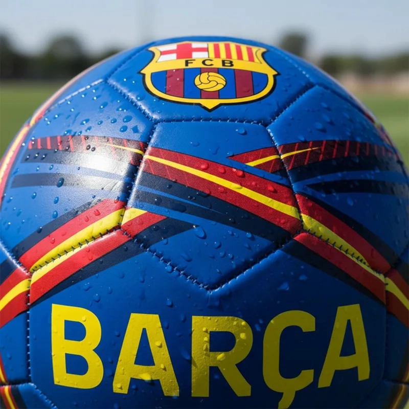 BALON FUTBOL FC BARCELONA DRB N°5 LICENCIA OFICIAL - 8
